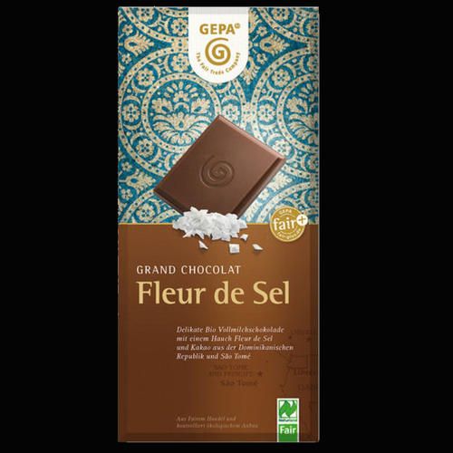 Miel, Choco, Café Bio : Chocolat Fleur de sel