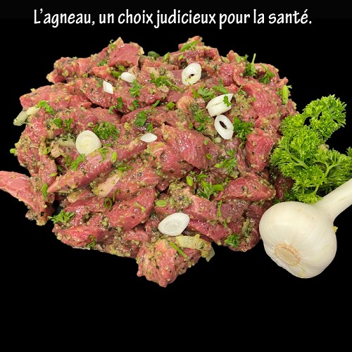 Émincé d'agneau aux fines herbes