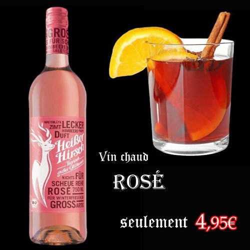 Vins : Vin Chaud rosé 75cl