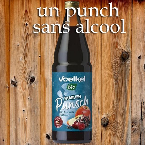 Vins : un punch sans alcool 75 cl