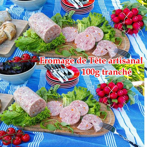 Sélection charcutière : Fromage de tête à l'ancienne 100g en tranches