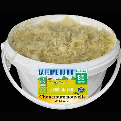 Choucroute Nouvelle d'Alsace 1,5kg