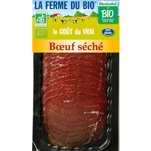 Viande et charcuterie pour les Professionnels : Boeuf séché 80g 