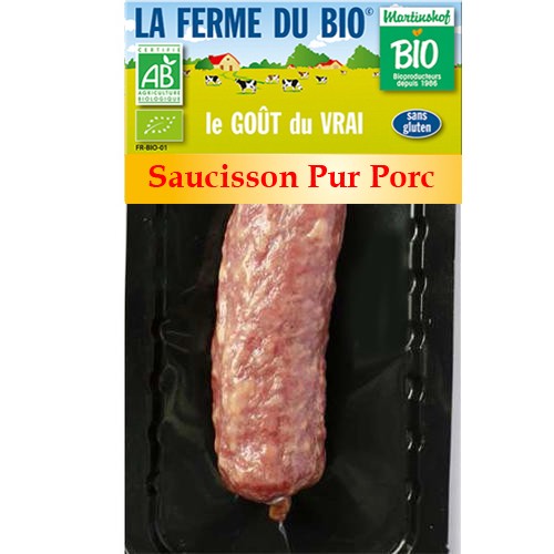 Viande et charcuterie pour les Professionnels : Saucisson P.P. 150g 