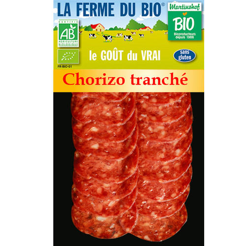 Viande et charcuterie pour les Professionnels : Chorizo tranché 80g