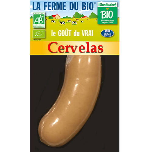 Viande et charcuterie pour les Professionnels : Cervelas / Saucisse de viande 180g